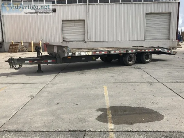 2002 BWS 21TT102 TILT DECK EQUIPMENT TRAILER