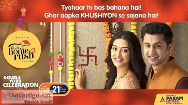 PARAM HOMES brings you  FESTIVE HOME RUSH 2 