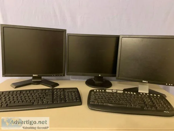 Computer Monitors and Keyboards