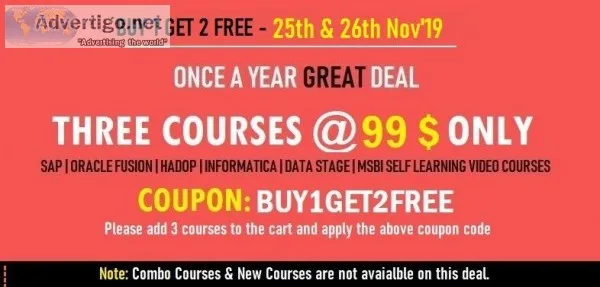 BUY 1 GET 2 FREE - Learn SAP