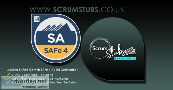 SAFe Agilist   Certification Course  Scrum Stubs