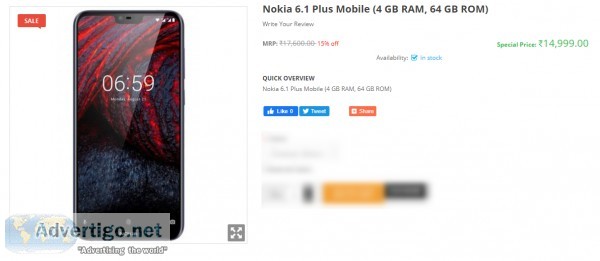 NOKIA 6.1 Plus Mobile Fresh