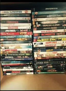 over 2000 dvds popular titles and genres
