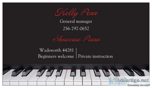 Piano lessons