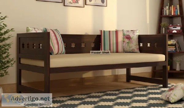 Choose stylish unit of divan in Noida at WoodenStreet