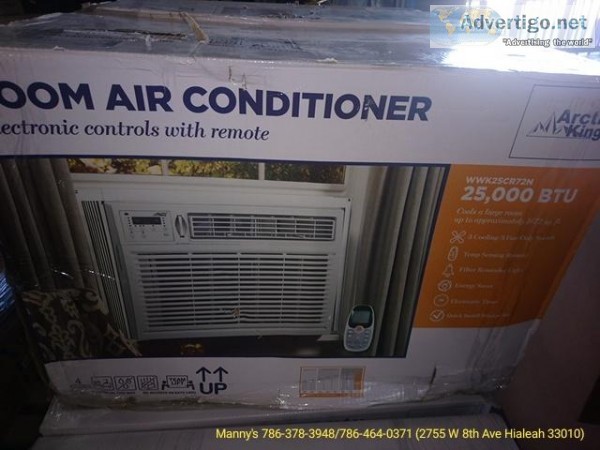Arctic King 25000 BTU WindowWall Air Conditioner 220 Volts Open 
