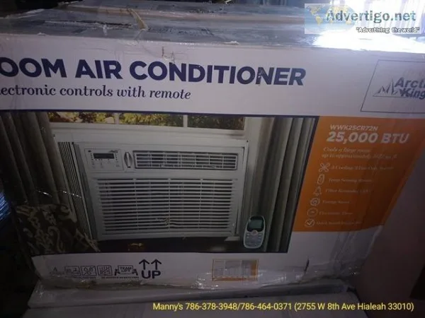 Arctic King 25000 BTU WindowWall Air Conditioner 220 Volts Open 
