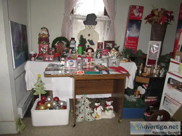 VINTAGE and NEW CHRISTMAS ITEMS