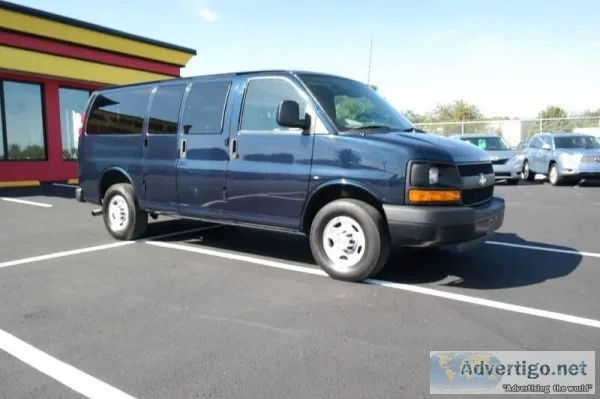 2011 CHEVROLET EXPRESS PASSENGER LS 2500AUTOMATICLOW MILES