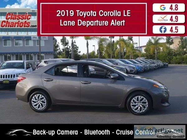 Used 2019 Toyota Corolla LE for Sale in San Diego - 20911r