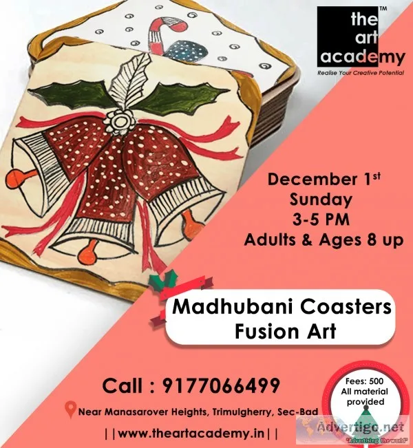 Art and Painting Winter workshops from The Art Academy