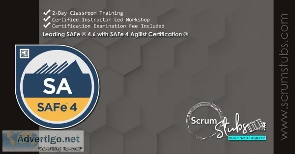 Leading SAFe&reg Certification  Enroll Now  Scrum Conference 