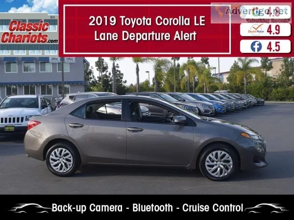 Used 2019 Toyota Corolla LE for Sale in San Diego - 20911r