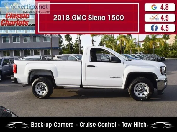 Used 2018 GMC Sierra 1500 Regular Cab Long Bed Pickup for Sale i