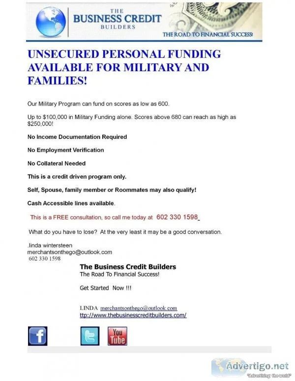 PERSONAL OR CASH LINES NO DOCUMENTS