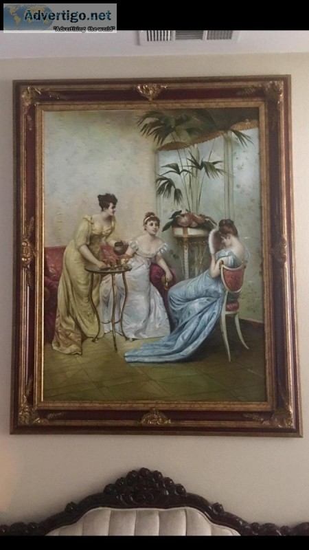 Victorian style painting