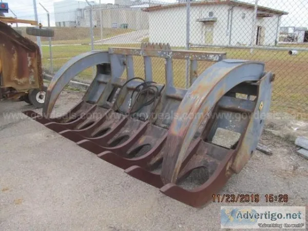 Rockland Loader Rake with Clamps