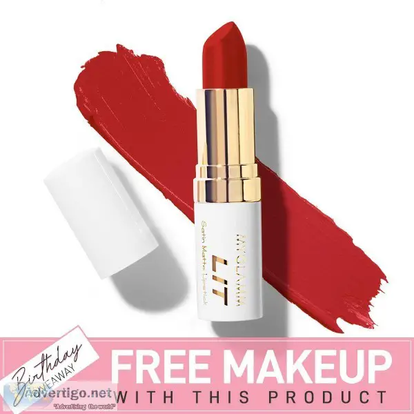 Buy Bold Red Lipsticks Shade Online India  MyGlamm