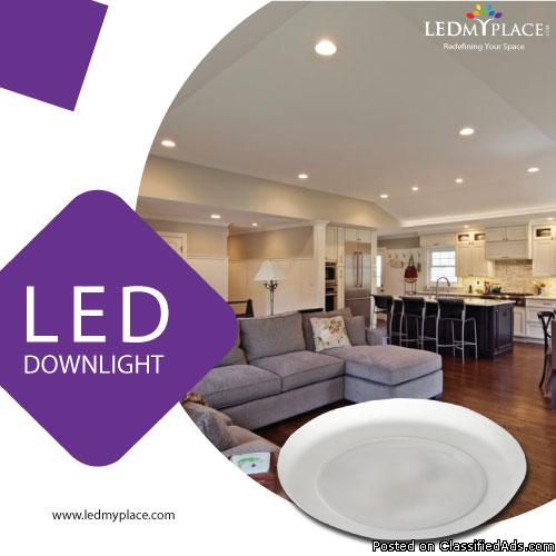 Install LED Disk Downlights To Glorify The Ambience