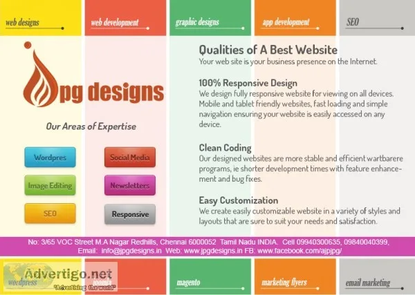 Web Design and Web Development Low Cost with CMS