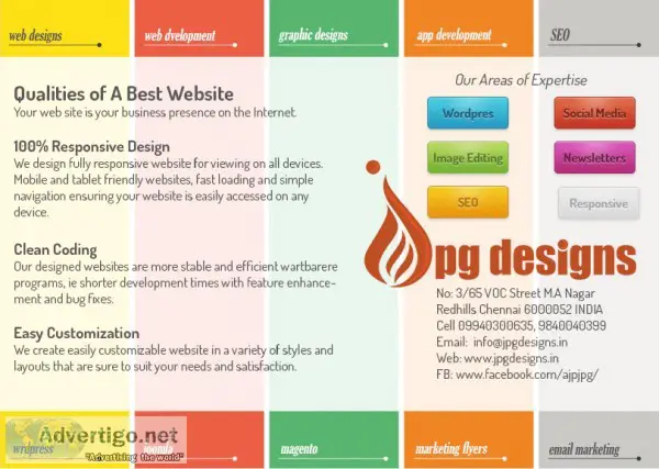 Web Design and Web Development Low Cost with CMS