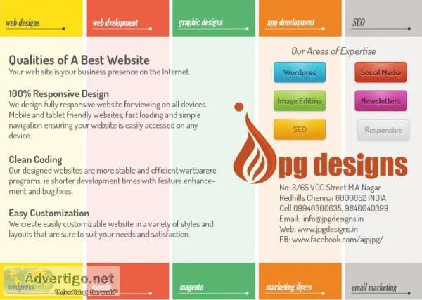 Web Design and Web Development Low Cost with CMS