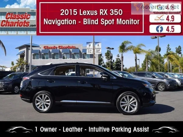 Used 2015 Lexus RX 350 for Sale in San Diego - 20849