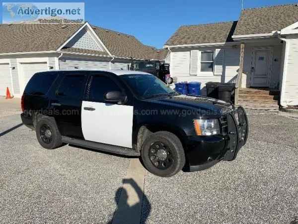 2013 Chevrolet Tahoe Police
