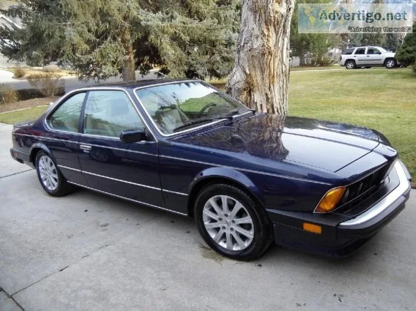 Beautiful 1987 BMW M6 coupe