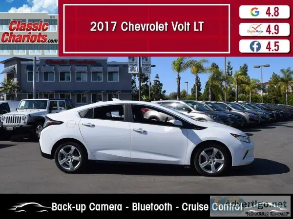 Used 2017 CHEVROLET VOLT LT for Sale in San Diego - 20596