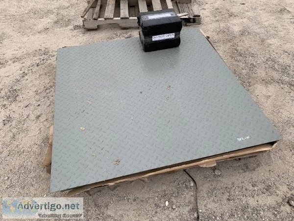 UNUSED 10000 4 X4  DIGITAL PLATFORM SCALE