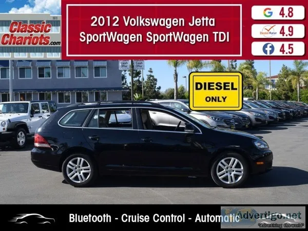 Used 2012 VOLKSWAGEN JETTA SPORTWAGEN SPORTWAGEN TDI for SALE in