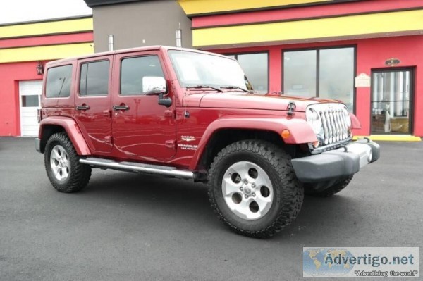 2013 JEEP WRANGLER UNLIMITED SAHARA4X4MATCHIN G HARDTOPHEATED SE
