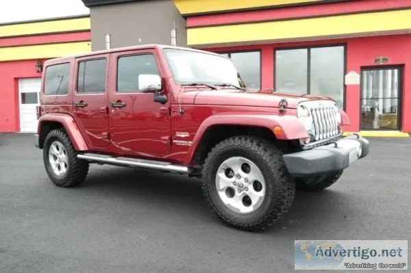 2013 JEEP WRANGLER UNLIMITED SAHARA4X4MATCHIN G HARDTOPHEATED SE