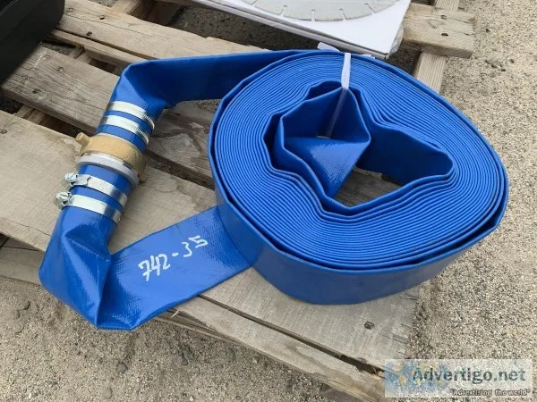 UNUSED 2&quotX50  DISCHARGE WATER HOSE