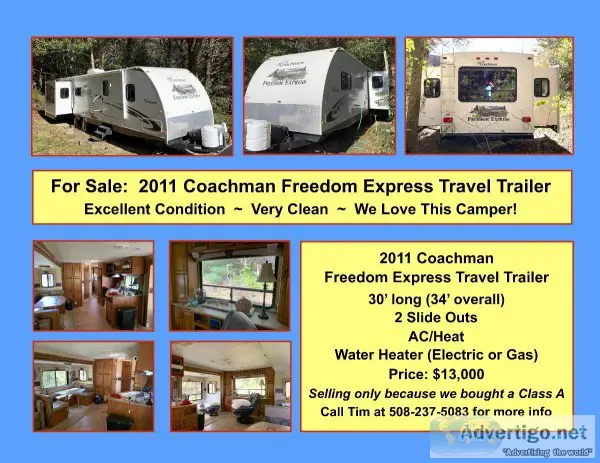 2011 Coachman Freedom Express For Sale