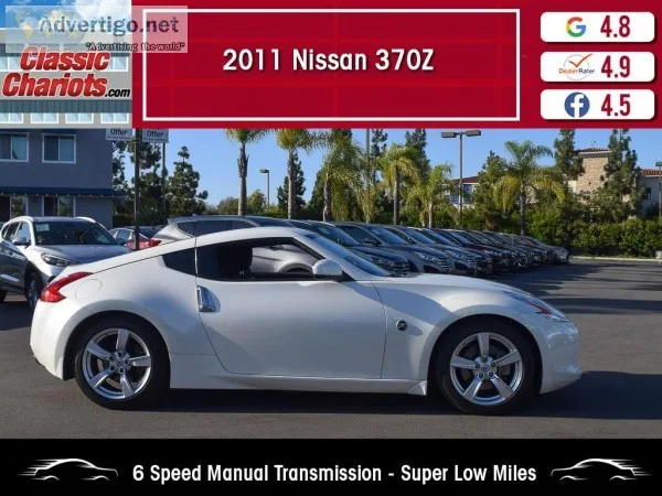 Used 2011 NISSAN 370Z 6 SPEED MANUAL for Sale in San Diego - 206