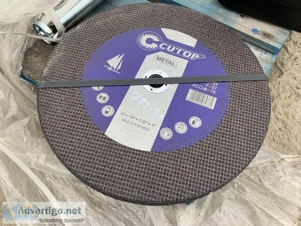 UNUSED 6PC. 14&quot ABRASIVE BLADES