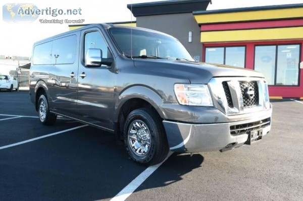 2014 NISSAN NV PASSENGER 3500NAVIGATIONBA CKUP CAMERA