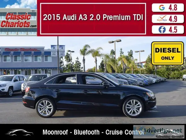 Used 2015 Audi A3 2.0 Premium TDI for Sale in San Diego - 20923