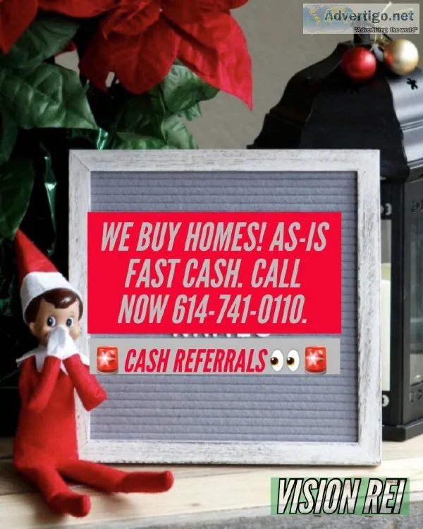 WE BUY HOMES AS-IS CASH FAST