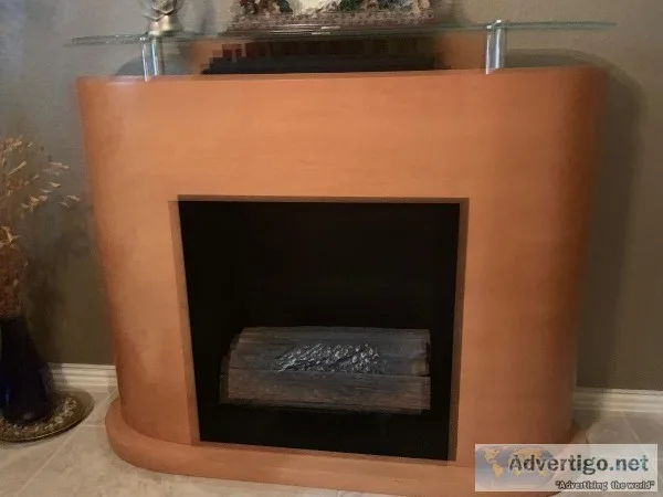 Contemporary Decor Fire place