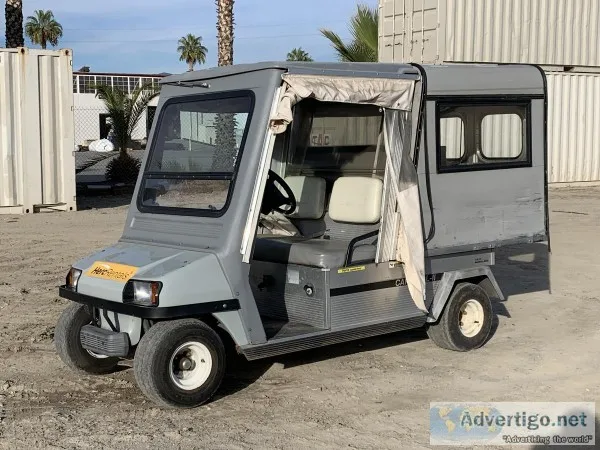 CLUB CAR CARRYALL-II UTILITY CART electric seats 2 4 X4  2&quot 
