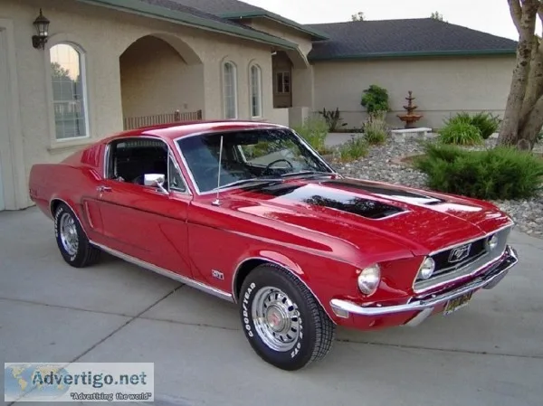 1968 Mustang Fastback GT &quotS&quot Code