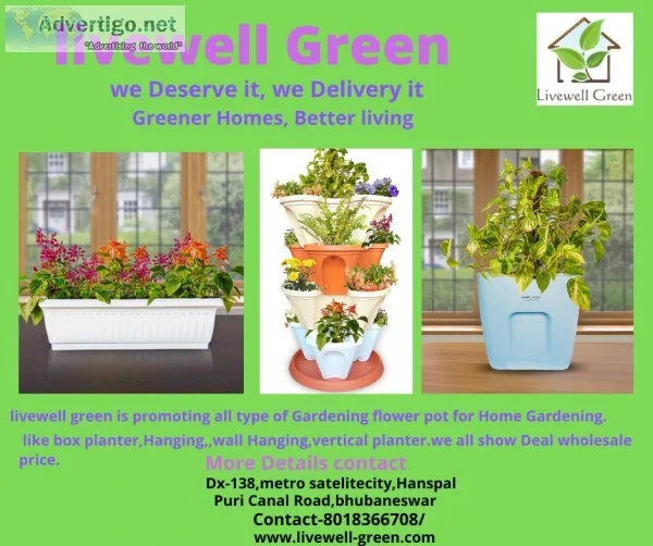 Flower pots