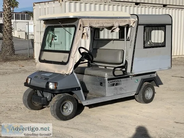 CLUB CAR CARRYALL 2 UTILITY CART electric seats 2 4 X4  2&quot b