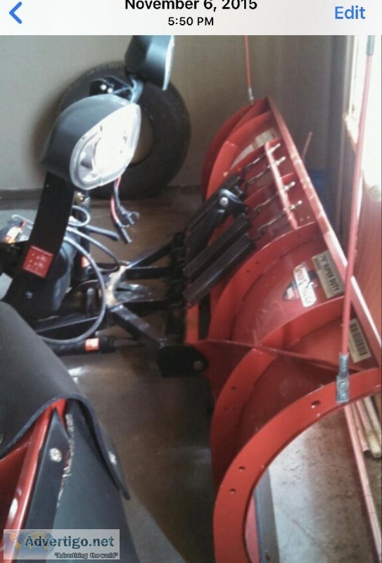 Boss 7&rsquo6&rdquo rt3 power angle snow plow