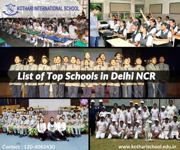 List of Top Schools in Delhi NCR