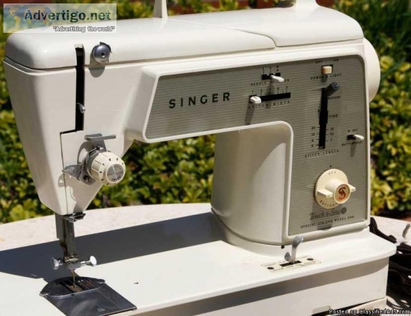 Singer 648 Zigzag Sewing Machine Instruction Manual