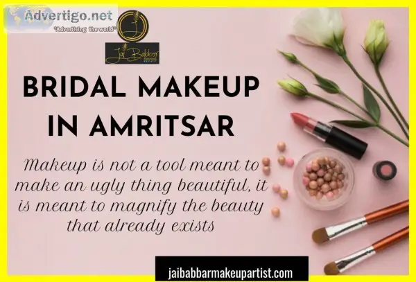 Bridal makeup in Amritsar